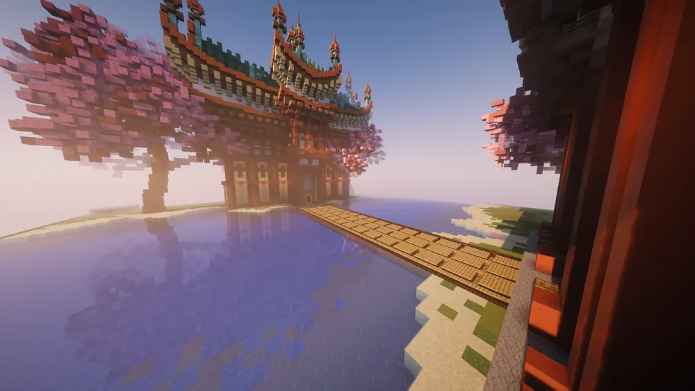 Zweite Arena am See auf Tiyoku SMP